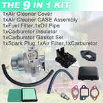 Load image into Gallery viewer, Kit Carburateur pour Honda GCV160 GCV135 GC160 GC135 GCV160-OHC Moteur et Tondeuse,Adefol Carbu GCV 160 Tondeuse à Gazon avec Bougie d'allumage,Filtre à Air,Joint, Pièces de Rechange 16100-Z0L-023