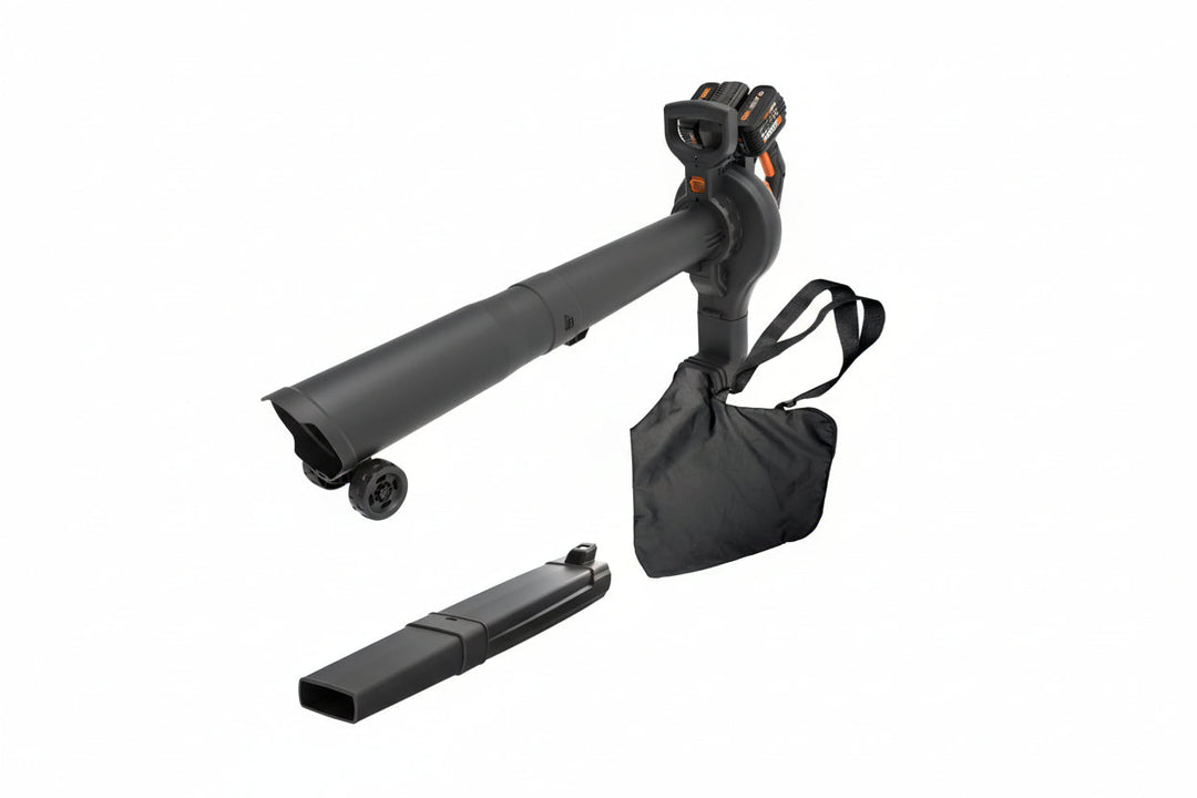 Cordless 3-in-1 Leaf Blower with Vacuum & Mulcher, Brushless Motor, 2-Speed Control, Battery Not Included, Model WG583.9