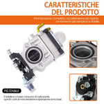 Load image into Gallery viewer, Carburateur pour débroussailleuse 52 cc 49 cc 43 cc, Kit complet d'accessoires inclus, Convient à une grande variété de tondeuses à gazon, débroussailleuses et tronçonneuses à chaîne