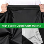 Load image into Gallery viewer, Housse de Protection Imperméable pour Tondeuse à Gazon - Tissu Polyester 210D, Robuste pour Toutes Saisons Extérieur/Intérieur (195 x 66 x 112 cm)