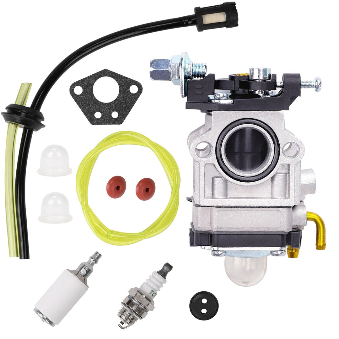 Carburateur pour débroussailleuse 52 cc 49 cc 43 cc, Kit complet d'accessoires inclus, Convient à une grande variété de tondeuses à gazon, débroussailleuses et tronçonneuses à chaîne
