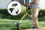 Load image into Gallery viewer, 20V Cordless String Trimmer &amp; 360 CFM Leaf Blower Combo, 12-Inch Trimmer, 2 × 4.0Ah Batteries &amp; Charger Included, Model WG930.3