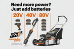 Load image into Gallery viewer, Cordless 3-in-1 Leaf Blower with Vacuum &amp; Mulcher, Brushless Motor, 2-Speed Control, Battery Not Included, Model WG583.9