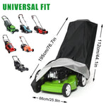 Load image into Gallery viewer, Housse de Protection Imperméable pour Tondeuse à Gazon - Tissu Polyester 210D, Robuste pour Toutes Saisons Extérieur/Intérieur (195 x 66 x 112 cm)