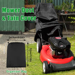 Load image into Gallery viewer, Housse de Protection Imperméable pour Tondeuse à Gazon - Tissu Polyester 210D, Robuste pour Toutes Saisons Extérieur/Intérieur (195 x 66 x 112 cm)