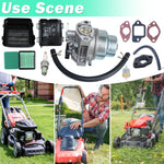 Load image into Gallery viewer, Kit Carburateur pour Honda GCV160 GCV135 GC160 GC135 GCV160-OHC Moteur et Tondeuse,Adefol Carbu GCV 160 Tondeuse à Gazon avec Bougie d'allumage,Filtre à Air,Joint, Pièces de Rechange 16100-Z0L-023